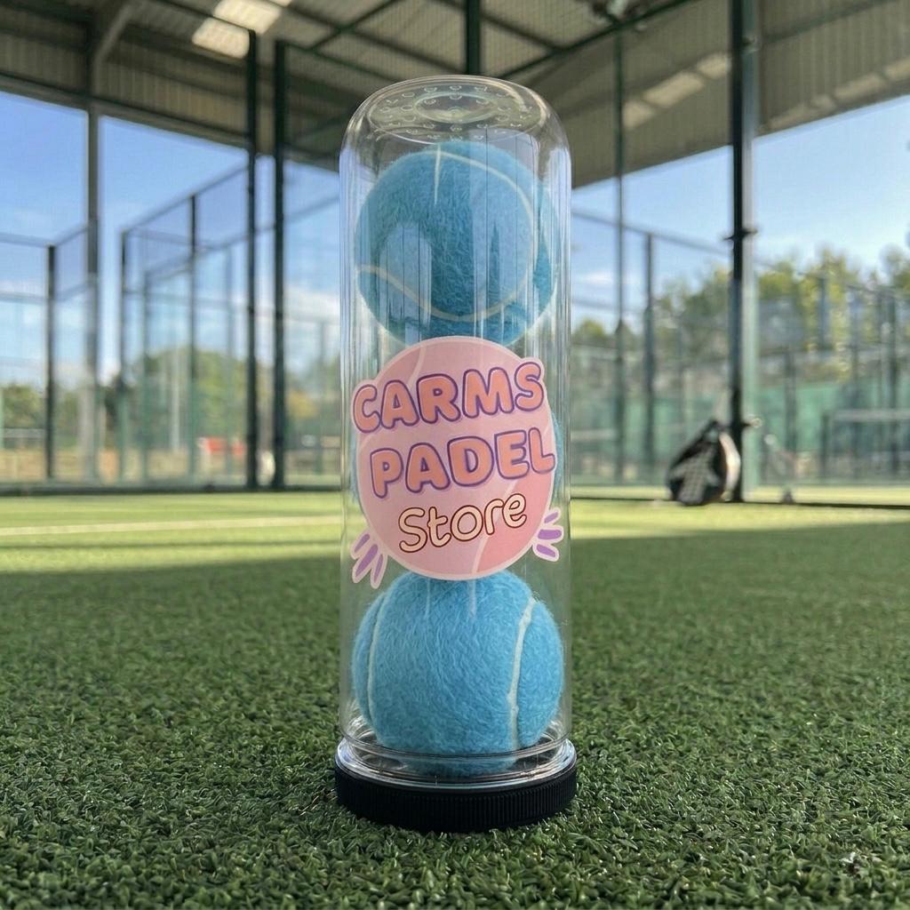 Padel Bälle hellblau - 3 Stück