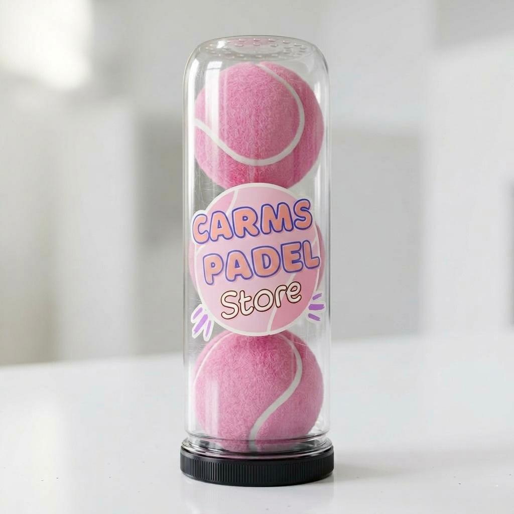 Padel Bälle Pink - 3 Stück