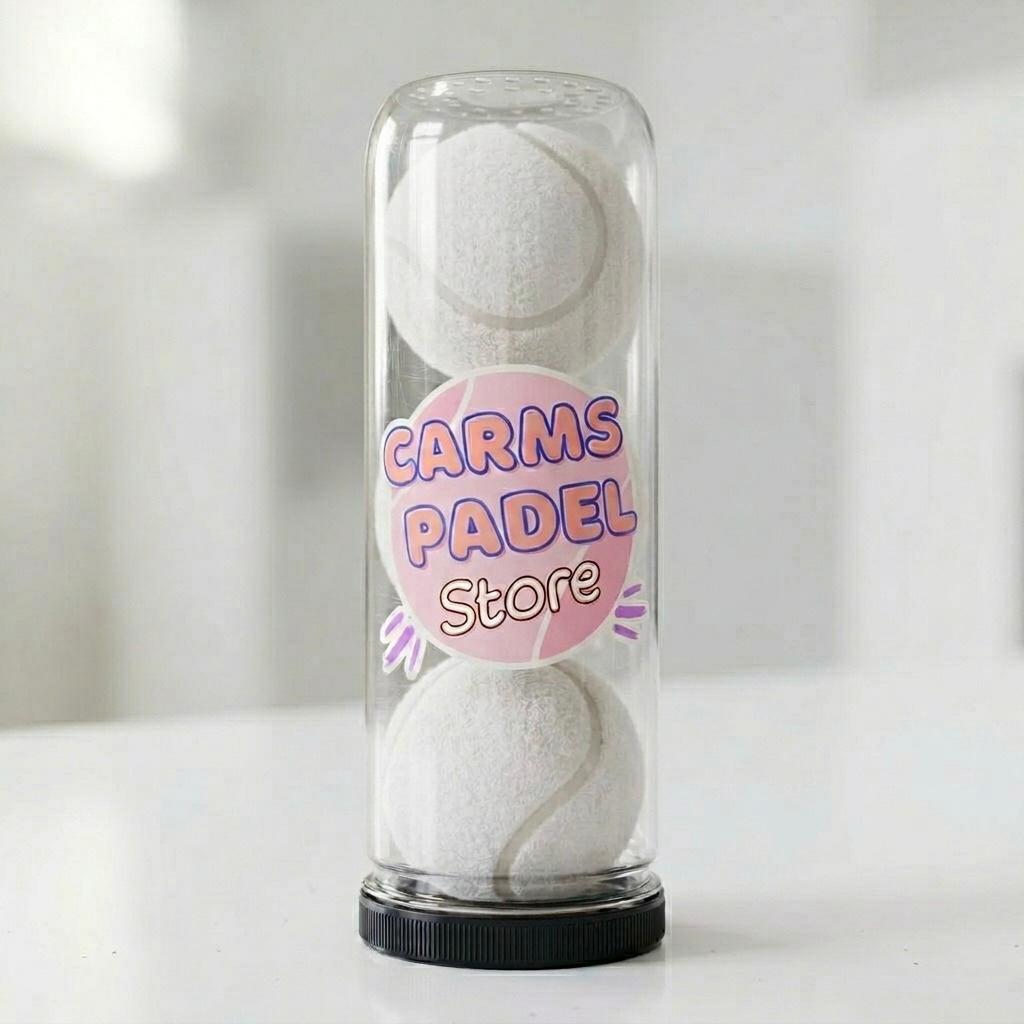 Padel Bälle Weiß - 3 Stück